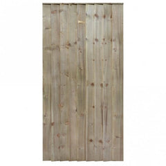 Featheredge Square Top Wooden Gate