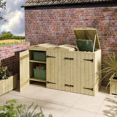 Signature Heritage T&G Double Bin Store With Box Store