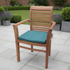 Heritage Teak Wood Outdoor Dining Set | 6 Seater | With Weatherproof Cushions