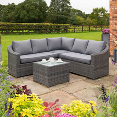Garden Lover Luxury Corner Set - Grey Weave