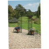 Gablemere Huntingdon Ornamental Arch and Planters - Garden Arches
