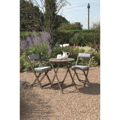 Greenhurst Raffles Bistro Set - Woodland Grey