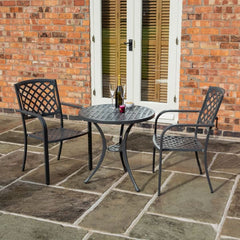 Heritage Lattice Bistro Set