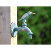 Kingfisher Ornamental Verdigris Garden Tap - Garden Taps