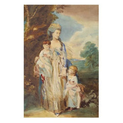 Mrs Moody & Her Children - George Dunlop Leslie R.A.