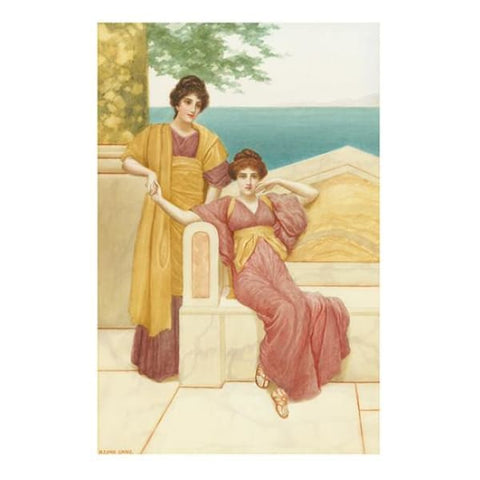 Portrait of Grecian Ladies - Herbert Blande Sparkes - Riviera Gallery Fine Art Prints