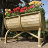 Rowlinson Marberry Barrel Planter - Rowlinson Marberry Barrel Planter - Garden Planters