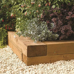 Rowlinson Timber Blocks 1.8m (Pack of Two)