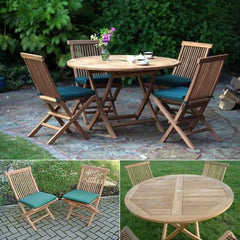 May Special Offer - Only £599 Solid Teak Biarritz Patio Set