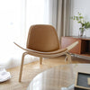Hans Wegner CH07 Shell Chair, Black & Walnut