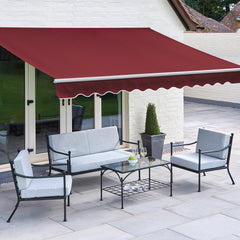 Royal Red Awning
