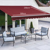 Royal Red Awning