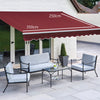 Royal Red Awning