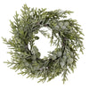 Garden Lover Frosted Pine And Eucalyptus Wreath