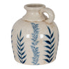 Blue Flora Amphora Jug Vase