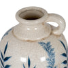Blue Flora Amphora Jug Vase