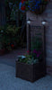 Trellis Planter with Solar Lanterns
