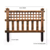 Decorative Fence Panels - Pack of 4