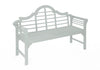 PU Coated Lutyens Bench - Light Grey