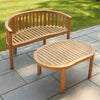 Woodfield Banana Bench - Natural