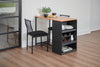 Compact Bistro Dining Set - Black