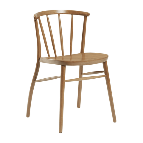 Albany Spindle Back Side Chair - Antique Oak