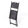 Heritage Lattice Design Bistro Set - Black