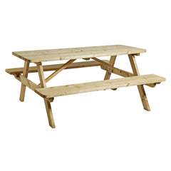 Hereford Picnic Table - 6 Seater