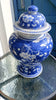 Antique Chinese Porcelain Large Ginger Jar & Cover