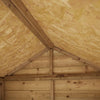 Rowlinson 4x4 Single Door Shiplap Apex Shed