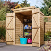 Rowlinson Double Door Shiplap Pent Shed