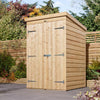 Rowlinson Double Door Shiplap Pent Shed