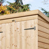 Rowlinson Double Door Shiplap Pent Shed