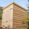 Rowlinson Double Door Shiplap Pent Shed