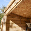 Rowlinson Double Door Shiplap Pent Shed