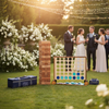 Wedding Party Games Bundle - Mega Tumble Tower and Mega 4