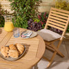 Ashdown Folding 4 Seat Dining Set with Cushions - Heritage Gardens UK Online Garden Centre