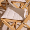 Ashdown Folding 6 Seat Oval Dining Set with Cushions - Heritage Gardens UK Online Garden Centre
