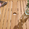 Ashdown Folding 6 Seat Oval Dining Set with Cushions - Heritage Gardens UK Online Garden Centre