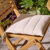 Ashdown Folding Bistro Set with Cushions - Heritage Gardens UK Online Garden Centre