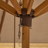 Ashdown Wooden Parasol - 2.5m - Heritage Gardens UK Online Garden Centre