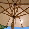 Ashdown Wooden Parasol - 2.5m - Heritage Gardens UK Online Garden Centre