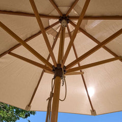 Ashdown Wooden Parasol - 2.5m