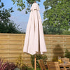 Ashdown Wooden Parasol - 2.5m - Heritage Gardens UK Online Garden Centre