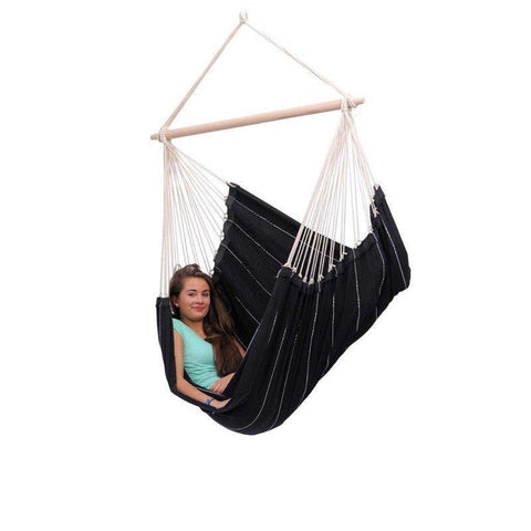 Brasil Black Hammock Chair - Heritage Gardens UK Online Garden Centre