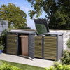 Chelsea Quadruple Bin Store - Heritage Gardens UK Online Garden Centre