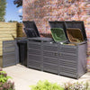 Chelsea Quadruple Bin Store - Heritage Gardens UK Online Garden Centre