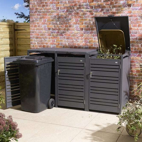 Chelsea Triple Bin Store - Heritage Gardens UK Online Garden Centre