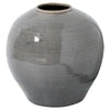 Como Grey Glazed Regola Vase - Heritage Gardens UK Online Garden Centre
