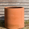 Cylinder Corten Steel Planter - Heritage Gardens UK Online Garden Centre
